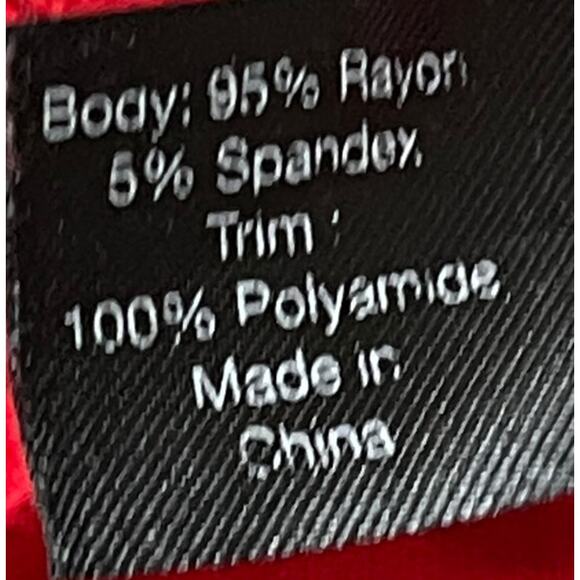 Lane Bryant Tunic Top Women Plus 18 / 20 Red Short Sleeve Relaxed Loose Fit - Picture 3 of 7